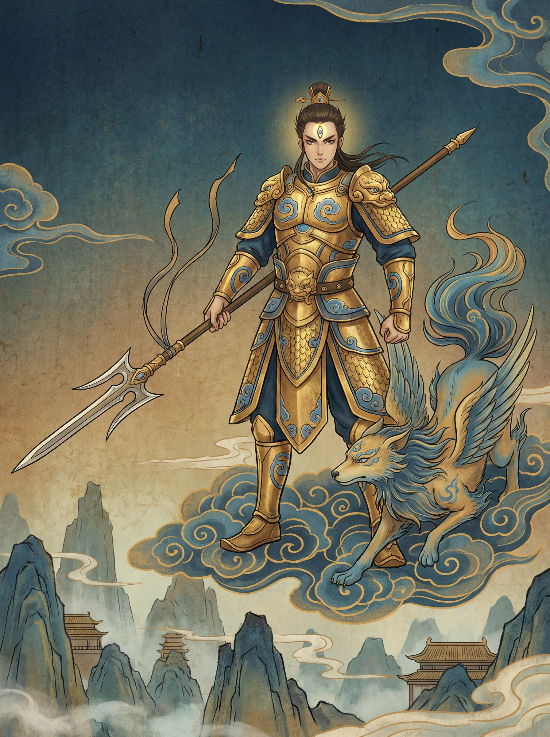 二郎神 - 九色视频 神话战神动漫